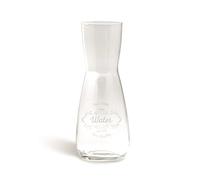 Excelsa Fine Quality Caraffa, Vetro, Trasparente, 9x9x25 cm