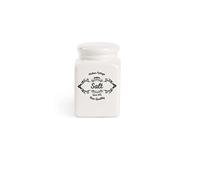 Excelsa Fine Quality Dosa Sale, Ceramica, Bianco, 5 x 5 x 8 cm