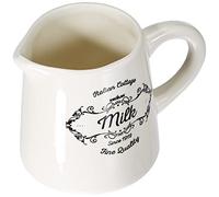 Excelsa Fine Quality Lattiera, Ceramica, Bianco, 8 x 11 x 6 cm