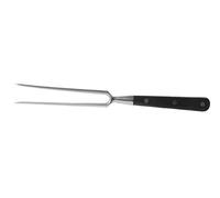 Excelsa Forchettone Cucina Forgiato, Inossidabile, Acciaio/Nero, Lunghezza lama: 27 cm, 12 Unità