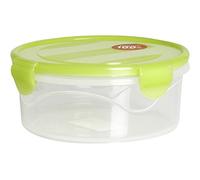Excelsa Freshness Contenitore Tondo 300 ml, Verde, 10.5x10.5x6 cm