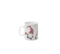 Excelsa Gnomo Mug Extra Large, Ceramica, Capacità 900 Ml., Decoro Natalizio