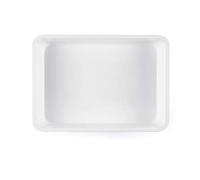 Excelsa Happy Hour Vassoio da Portata Rettangolare, cm. 35 x 25 x 4, Melamina, Bianco
