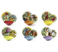 Excelsa Havana Servizio Piatti 18 Pezzi, Porcellana e Ceramica