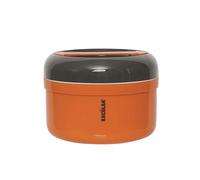 Excelsa Hot & Cold Contenitore Portavivande Termico, Arancio e Grigio, 1,5 Litri
