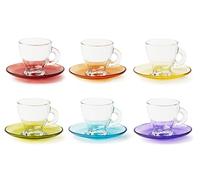 Excelsa Istanbul Set 6 Tazzine da Caffè con Piattino