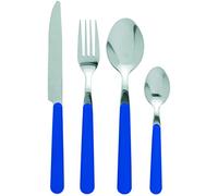 Excelsa Jolly Servizio 24 Posate, Acciaio Inossidabile, Blu, 7x16x25 cm