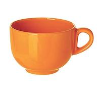 Excelsa Jumbo, 44476 Tazza in Ceramica, 400 ml, Arancione