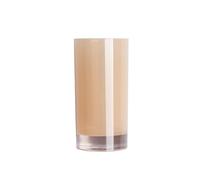 Excelsa Linea Bagno Bicchiere Portaspazzolini, Crema, 6.3 x 6.3 x 13 cm