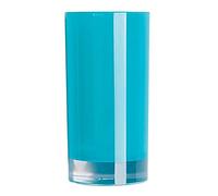 Excelsa Linea Bagno Bicchiere Portaspazzolini, Plastica, Azzurro