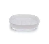 Excelsa Linea Bagno Portasapone, Bianco, 15.7 x 11 x 4 cm