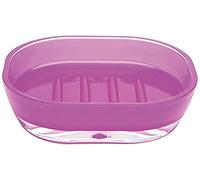 Excelsa Linea Bagno Portasapone, Lilla, 15.7 x 11 x 4 cm