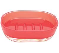 Excelsa Linea Bagno Portasapone, Plastica, Rosso