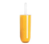 Excelsa Linea Bagno Portascopino WC, Plastica, Giallo, 10.5 x 10.5 x 35 cm