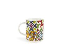 Excelsa Lisbona Set 4 Tazze Mug, Porcellana New Bone China, Capacità 300 Ml.