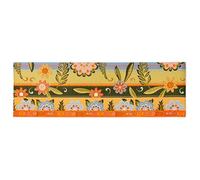 Excelsa Living Tappeto Passatoia da Arredo, Multicolo, Tessuto Jacquard, Poliestere Ciniglia Cotone, Antiscivolo, per Cucina e Bagno (Gipsy Soul, 180 x 55 Cm.)