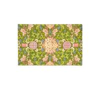 Excelsa Living Tappeto Passatoia da Arredo, Multicolo, Tessuto Jacquard, Poliestere Ciniglia Cotone, Antiscivolo, per Cucina e Bagno (La Via della Seta, 75 x 45 Cm.)