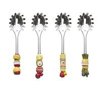 Excelsa Lollypop Servispaghetti, Acciaio, Multicolore, 27x7x5 cm