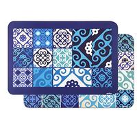 Excelsa Maiolica Blue Set 6 Tovagliette double face