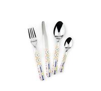 Excelsa Maioliche Servizio Posate, Inox, Multicolore