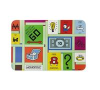 Excelsa Monopoly Set 6 Tovagliette Rettangolari, Cm. 43,5 x 29, Plastica PP