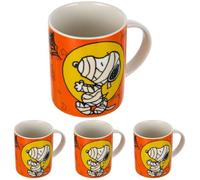 Excelsa MUG PEANUTS HALLOWEEN ML.300 (Confezione da 4)