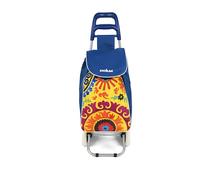 Excelsa New Delhi Carrello Porta Spesa, Capacità 38 L, Sacca Rimovibile, Idrorepellente