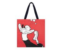 Excelsa Olivia Borsa Shopper, Tote Bag, Cm. 41,5 x 41,5, Fronte 100% Cotone, Lavabile in Lavatrice (Olivia)