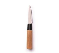 Excelsa Oriented Coltello Frutta, Bamboo, Marrone/Argento, 21x2x2 cm