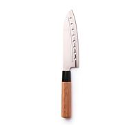 Excelsa Oriented Coltello Santoku, Bamboo, Marrone/Argento, 30x3.5x2 cm