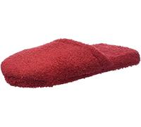 Excelsa Caldo Pantofole da Bagno Donna, Spugna, Rosso, 27.5 x 11 x 3 cm