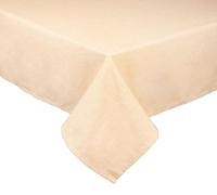 Excelsa Pastel Color Tovaglia Rettangolare, Viola, Cm. 140 x 240, Cotone, Poliestere (Beige, Cm. 140 x 180)