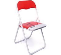 Excelsa Sedia Snoopy in Metallo, Rossa, 5 x 43 x 93 cm