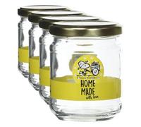 Excelsa Peanuts Vaso con Capsula, Giallo, 200 ml (Confezione da 4)