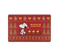 Excelsa Peanuts Xmas Tovaglietta Americana, Plastica PP, Cm. 43,5 x 29, Riutilizzabile