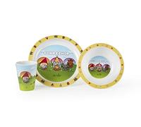 Excelsa Pinocchio Set Piatti Bimbi, Multicolore, 3 Pezzi, 3 unità