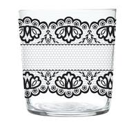 Excelsa Pizzo Bicchiere Acqua cl 37, Vetro, Trasparente, 8.5x8.5x9 cm