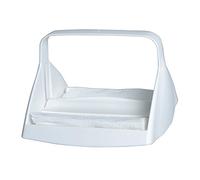 Excelsa Portatovaglioli con Tovaglioli, Plastica, Bianco