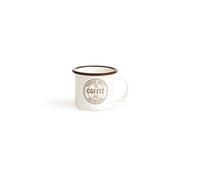 Excelsa Premium Quality Mug, Ferro Smaltato, Crema, 6 Centimeters cm