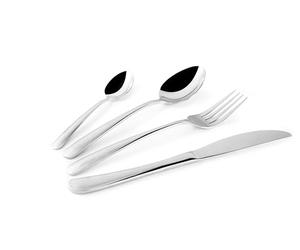 Excelsa Prestige Set 24 Posate in Acciaio INOX, Lucidatura a Specchio