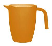 Excelsa Rainbow Caraffa Graduata, 1 Litro, Arancione