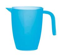 Excelsa Rainbow Caraffa Graduata, 1 Litro, Azzurro