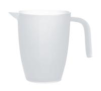 Excelsa Rainbow Caraffa Graduata, 1 Litro, Bianco