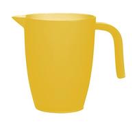 Excelsa Rainbow Caraffa Graduata, 1 Litro, Giallo