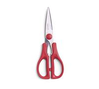 Excelsa Rainbow Forbici Multiuso, Acciaio Inossidabile, Rosso, 19 x 8.5 x 1.5 cm