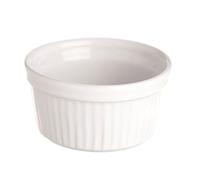 Excelsa Ramequin Costolato Home, 9 cm, Bianco