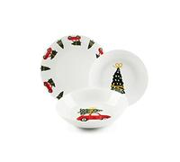 Excelsa Ready for Christmas Servizio Piatti 18 Pezzi