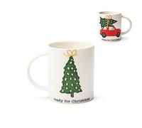 Excelsa Ready for Christmas Set 4 Mug - NUOVO