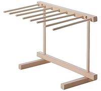 Excelsa Real Wood Stendipasta, Legno, Marrone, 8 Bacchette