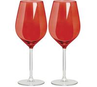 Excelsa Scratch Calice Color Wine cl 50, Rosso, 1 unità (Confezione da 2)